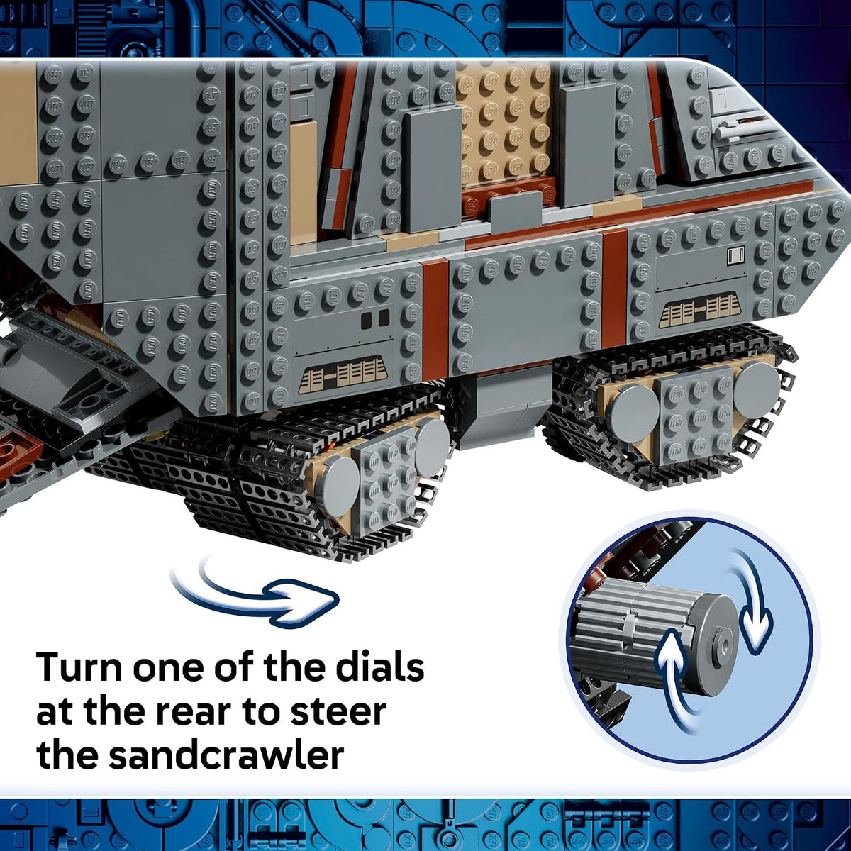 LEGO Star Wars Offworld Sandcrawler y Mudhorn 75453 | Juguete de co...