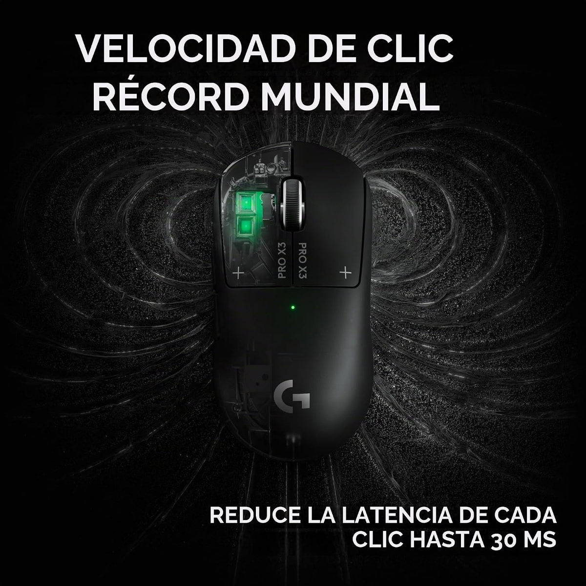 Logitech G PRO X3 SUPERSTRIKE - Ratón para juegos, color negro | LI...
