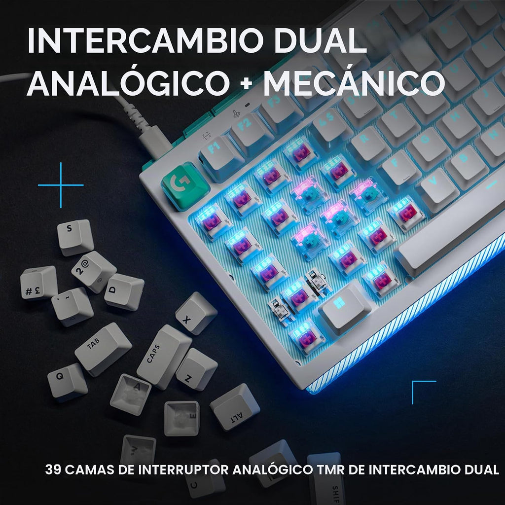 Logitech G 512 X 98 TMR + Teclado mecánico para juegos con interrup...