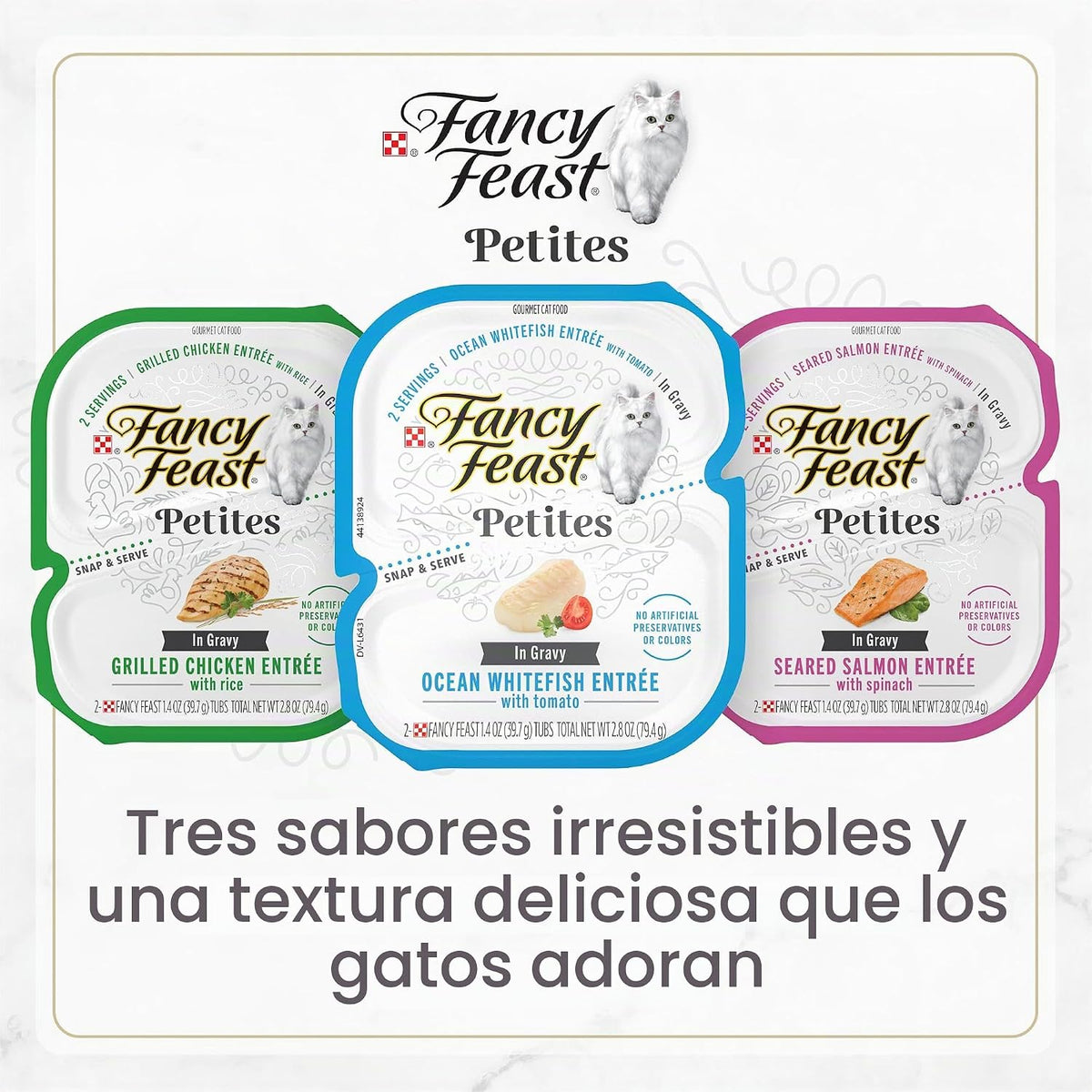 Fancy Feast Purina Gourmet - Paquete variado de alimentos húmedos p...