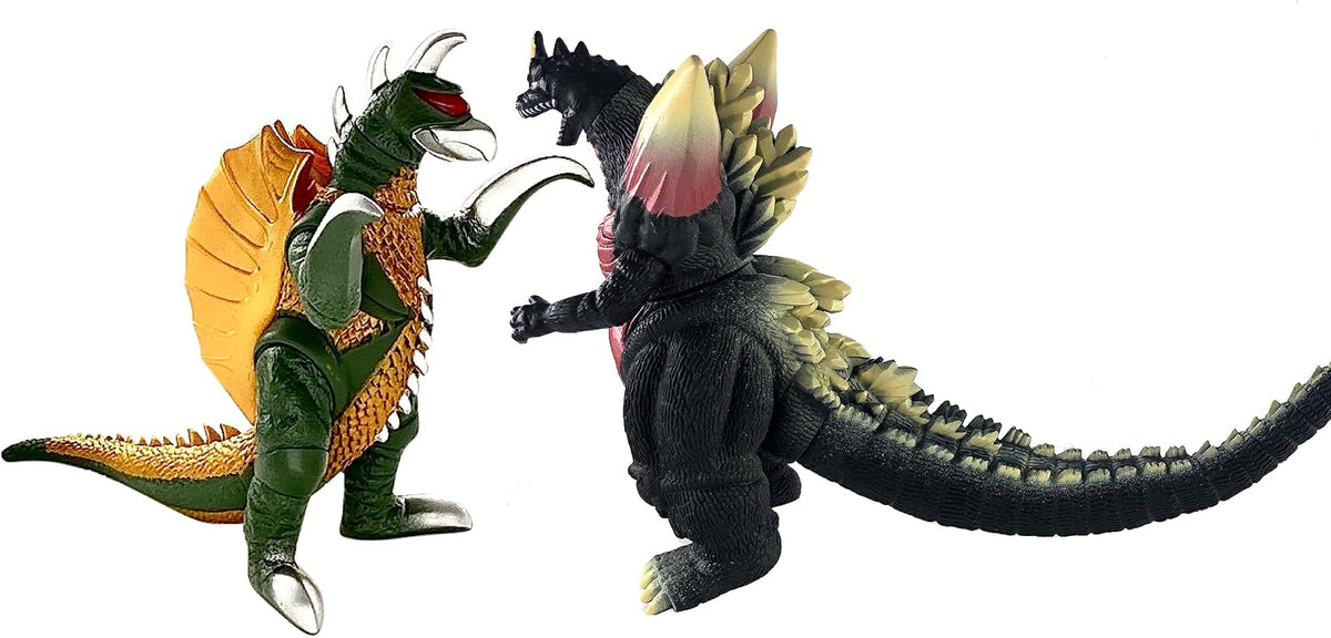 TwCare - Juego de 2 figuras SpaceGodzilla Dragosauro Gigan Space To...