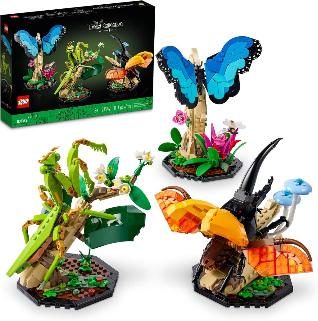 LEGO Ideas La colección de insectos, regalo divertido para los aman...