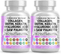Clean Nutraceuticals Pastillas de Colágeno 1000mg Biotina 10000mcg...