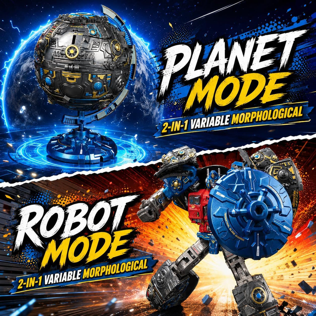 Hapystar Juguete Globo Transformable, 2 en 1 Se Transforma en Figur...
