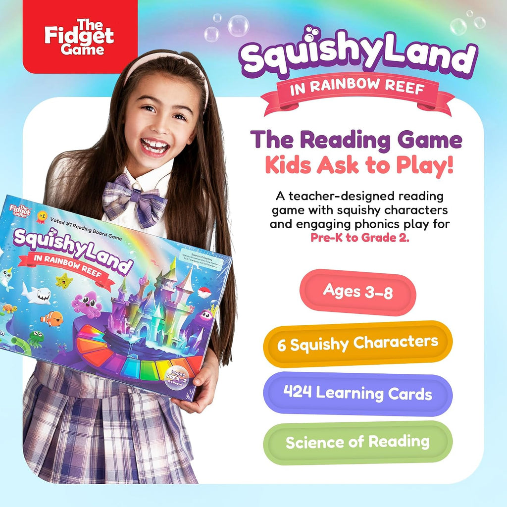The Fidget Game SquishyLand in Rainbow Reef - Actividades educativa...