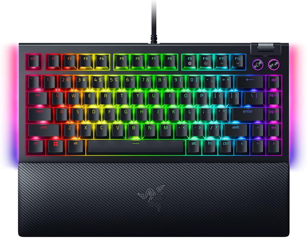 Razer BlackWidow V4 75% Teclado mecánico para juegos, interruptores...