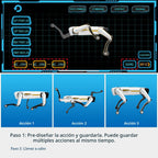 Dingdongwu Smart Robot Dog - Mascota interactiva STEM con control d...