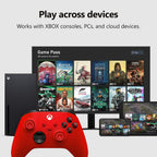 Controlador de juegos inalámbrico XBOX | Pulso rojo | Gatillos y pr...