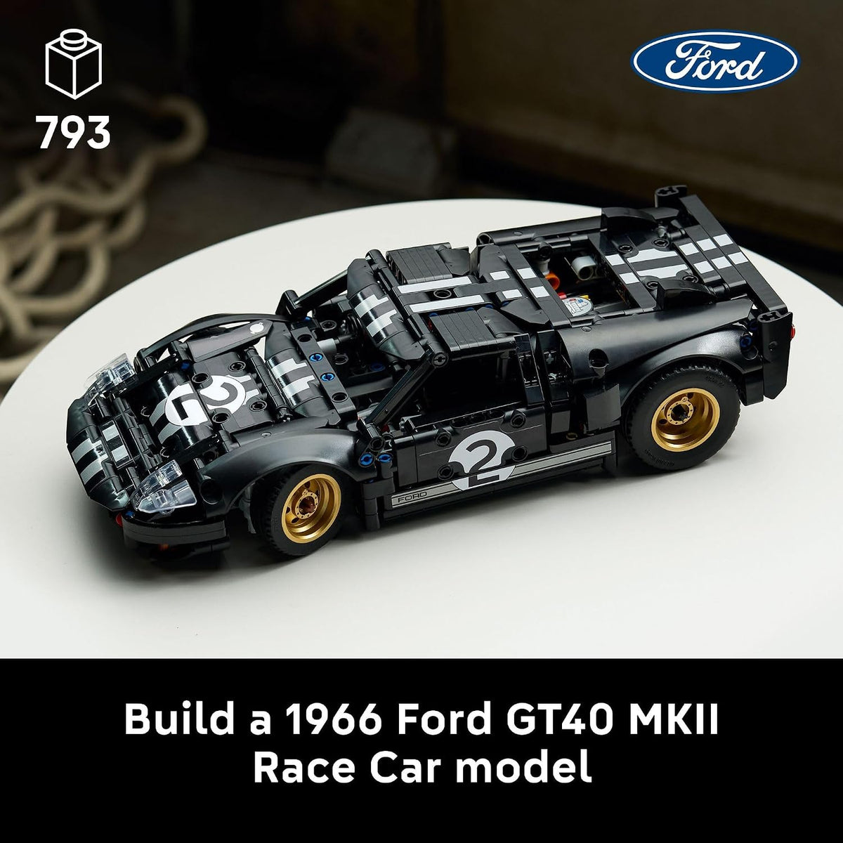 LEGO Technic Coche de carreras Ford GT40 MKII 1966 42223 | Juegos d...