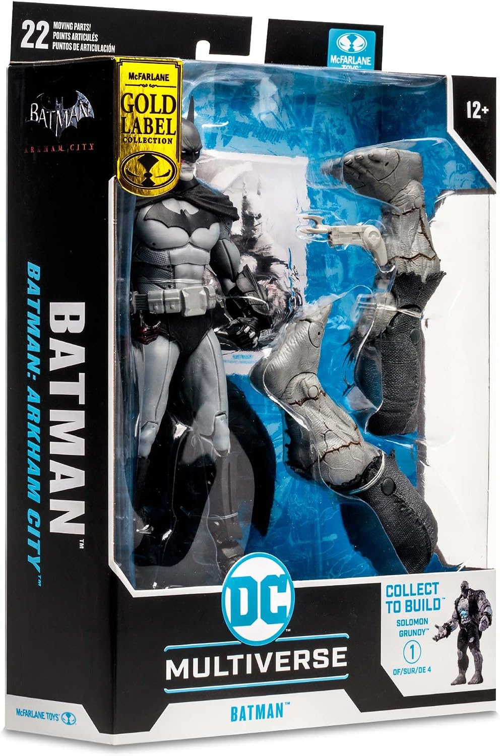 Bandai DC Gaming Batman Gold Label McFarlane 6.7 en Arkham City TM1...