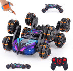 NEXBOX Cool 8 ruedas controladas a mano RC Stunt Car, juguete | reg...