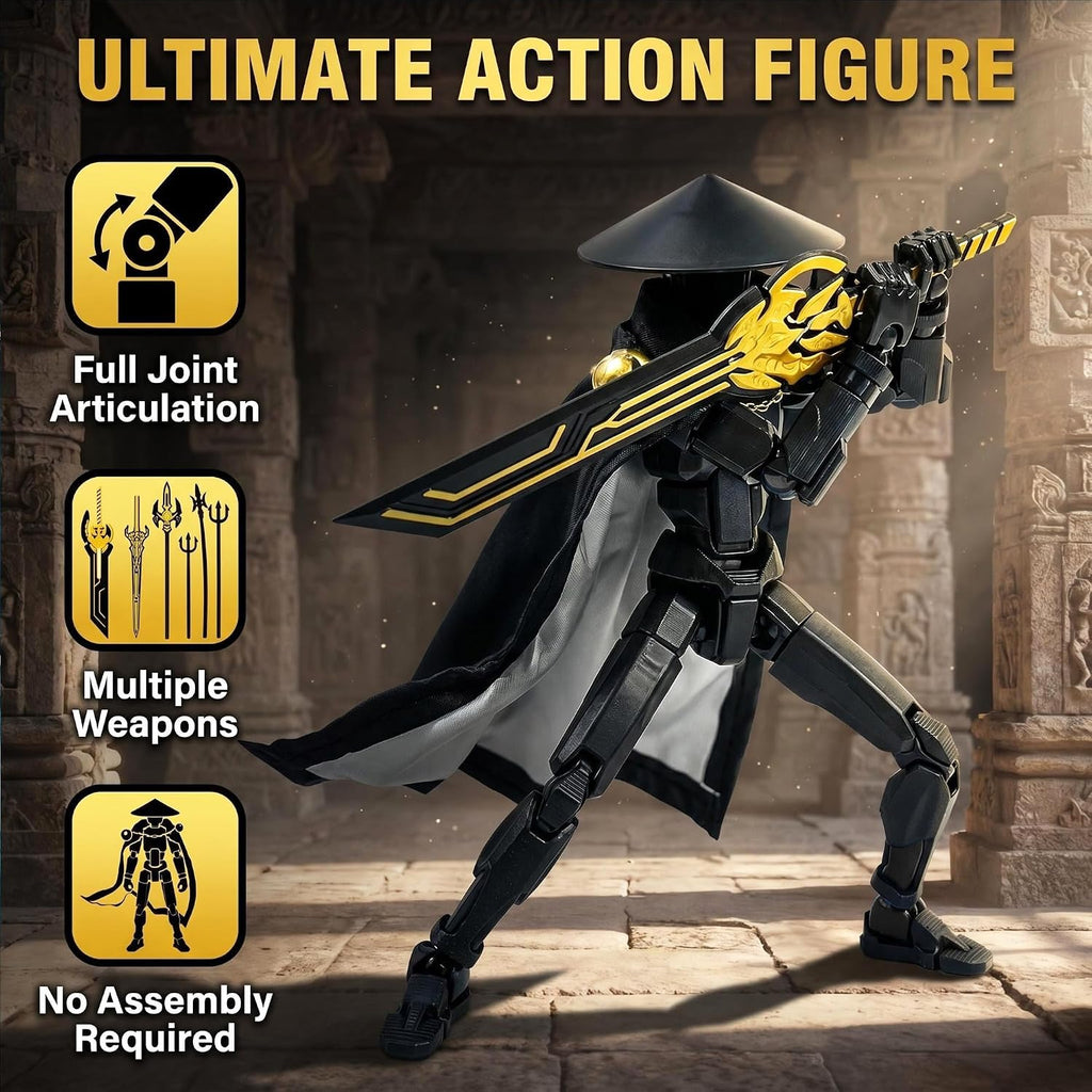 DANONI Titan13 - Figura de acción de robot ficticio 13, robot impre...