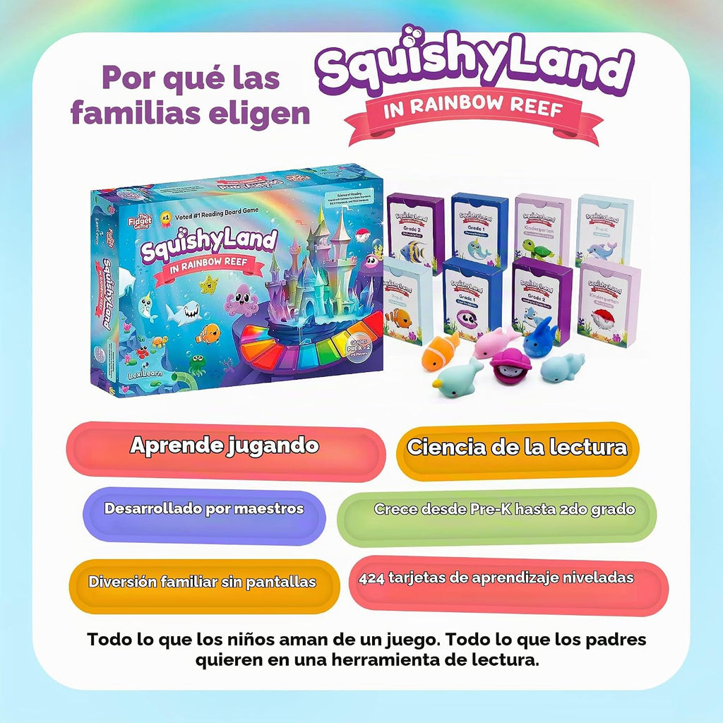 The Fidget Game SquishyLand in Rainbow Reef - Actividades educativa...