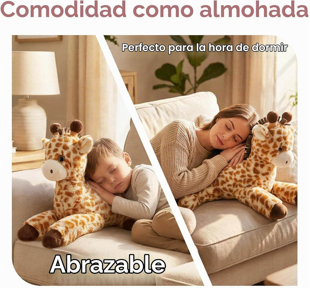 Niuniu Daddy Animales de peluche con peso, 20 en 3.3 libras, felpa...