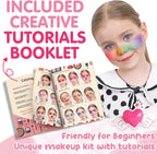 58Pcs Kit de maquillaje para niños para niña - Juego de cosméticos...