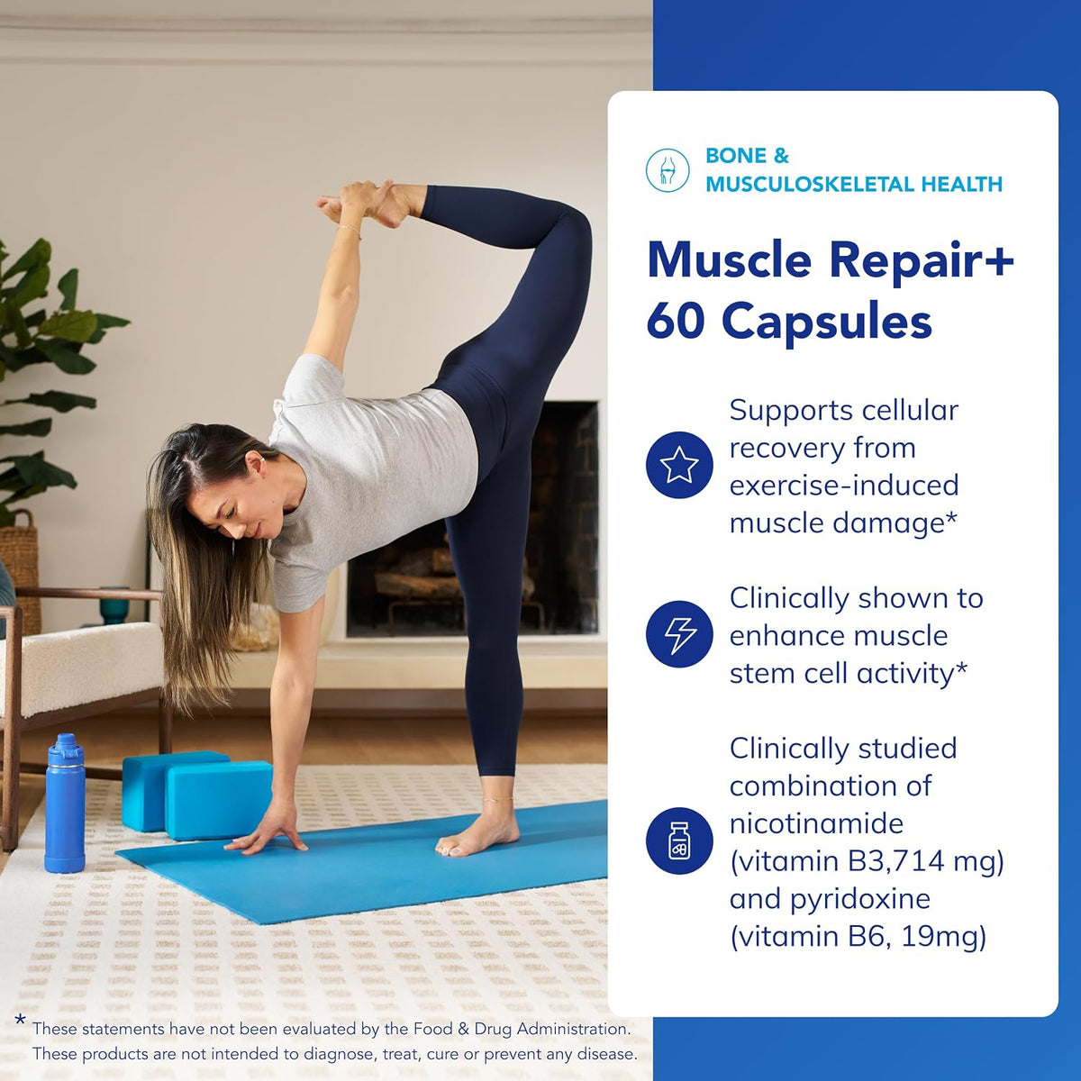 Pure Encapsulations Muscle Repair+ Athletic Nutricional, 60 Cápsula...