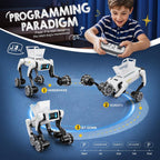 Perro robot inteligente con canasta, más de 30 acciones programable...
