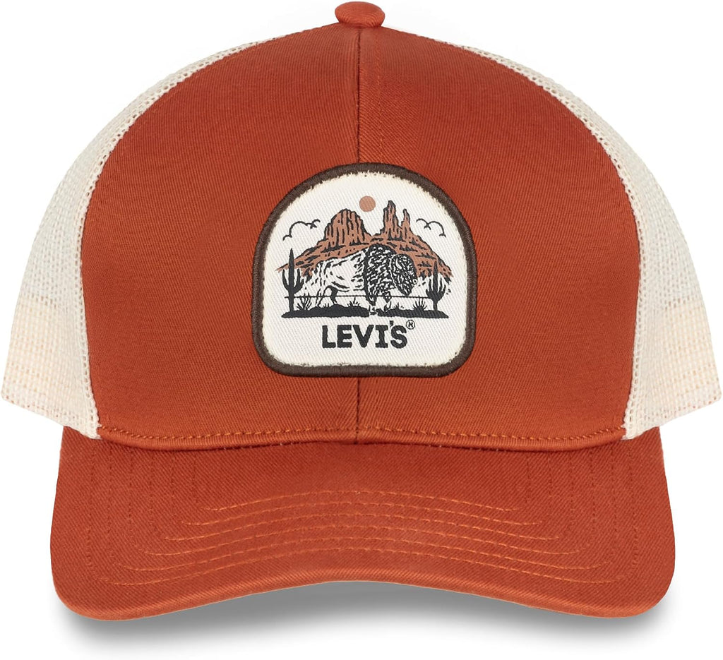 Levi's Gorra de camionero con logotipo de estilo clásico para h...
