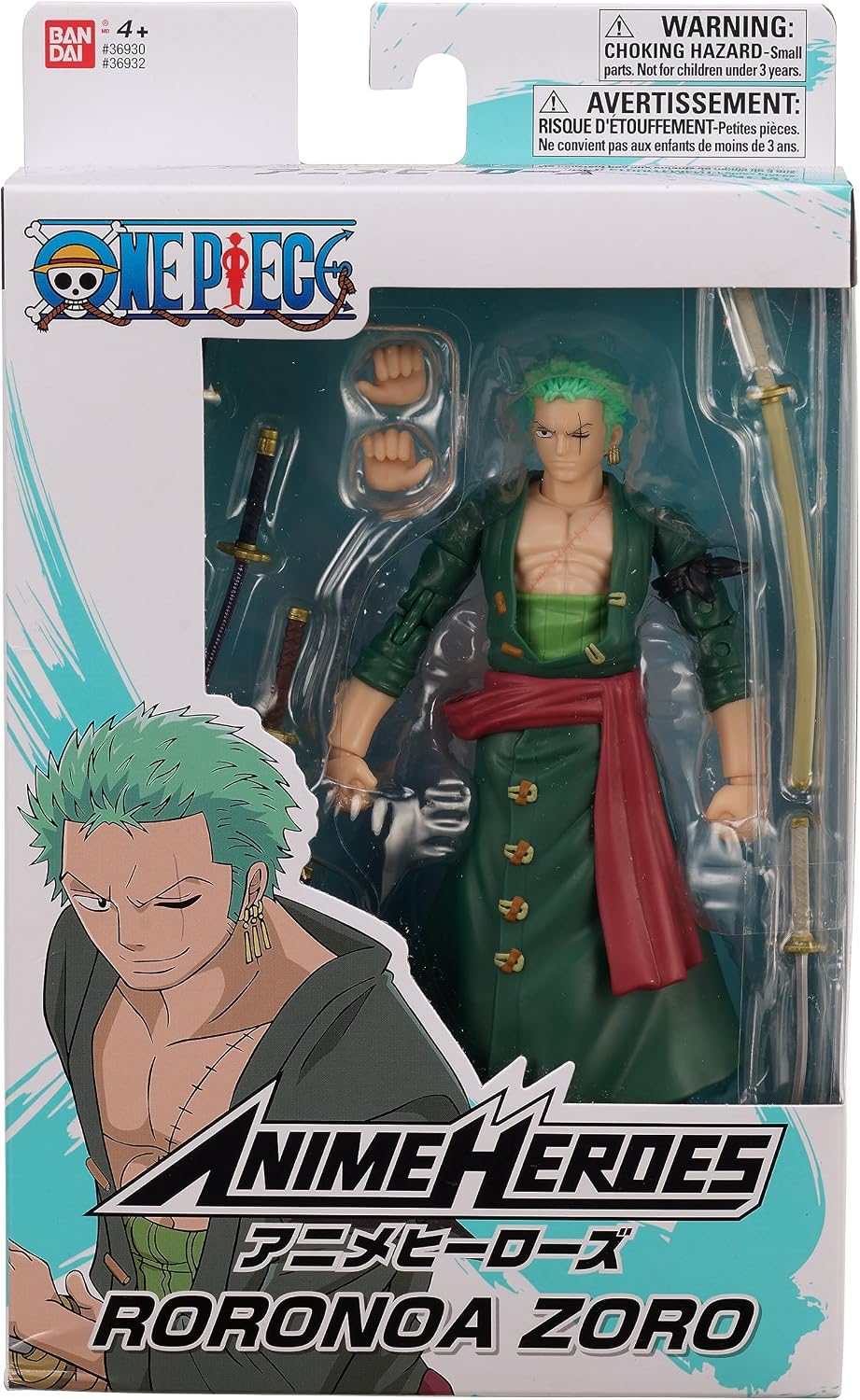 Figuras de una pieza de Anime Heroes Roronoa Zoro, figura de acción...