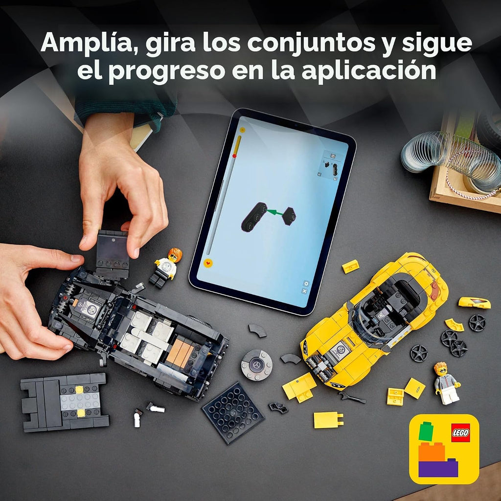 LEGO Speed Champions Mercedes-AMG G 63 &amp; SL 63 - Juguetes de co...
