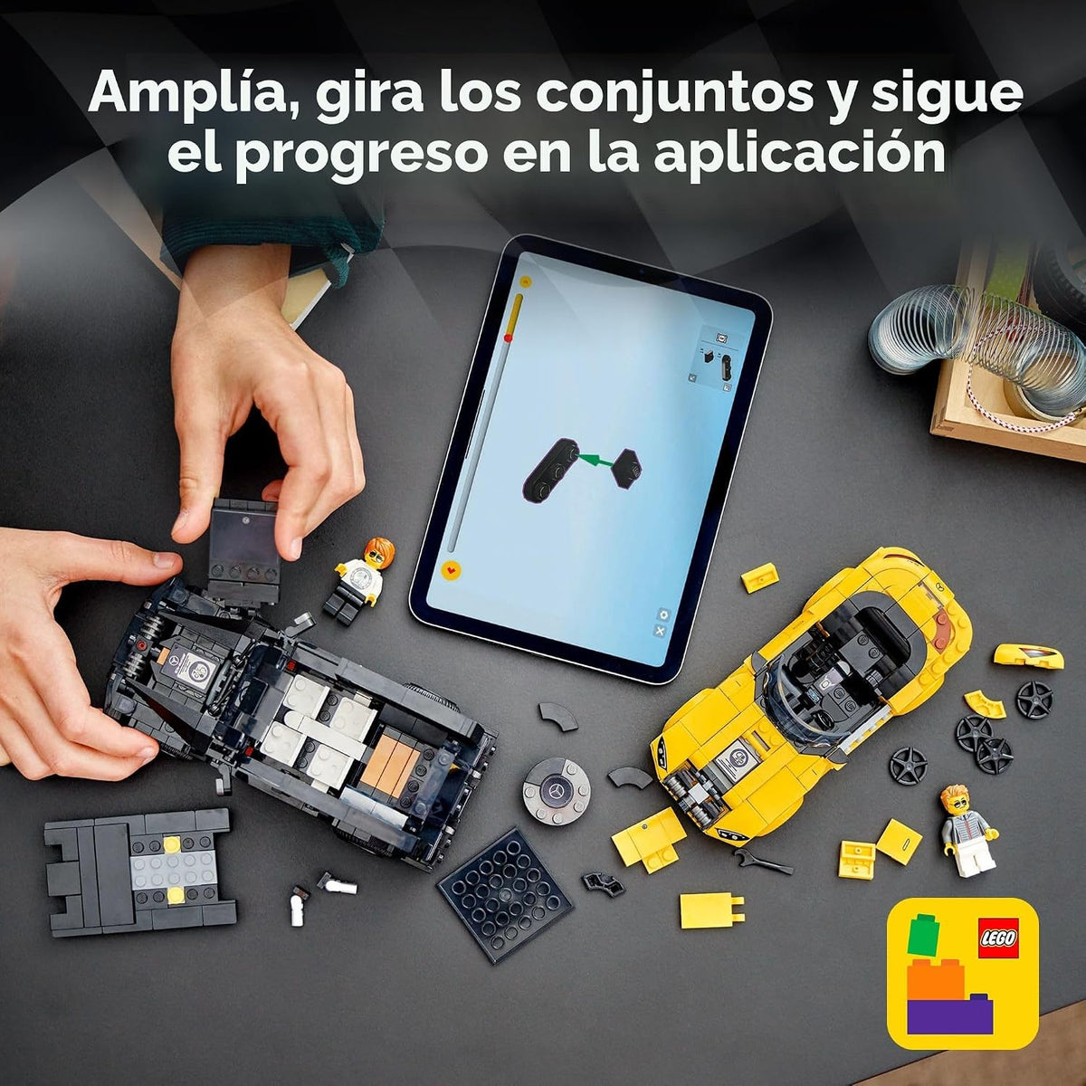 LEGO Speed Champions Mercedes-AMG G 63 &amp; SL 63 - Juguetes de co...