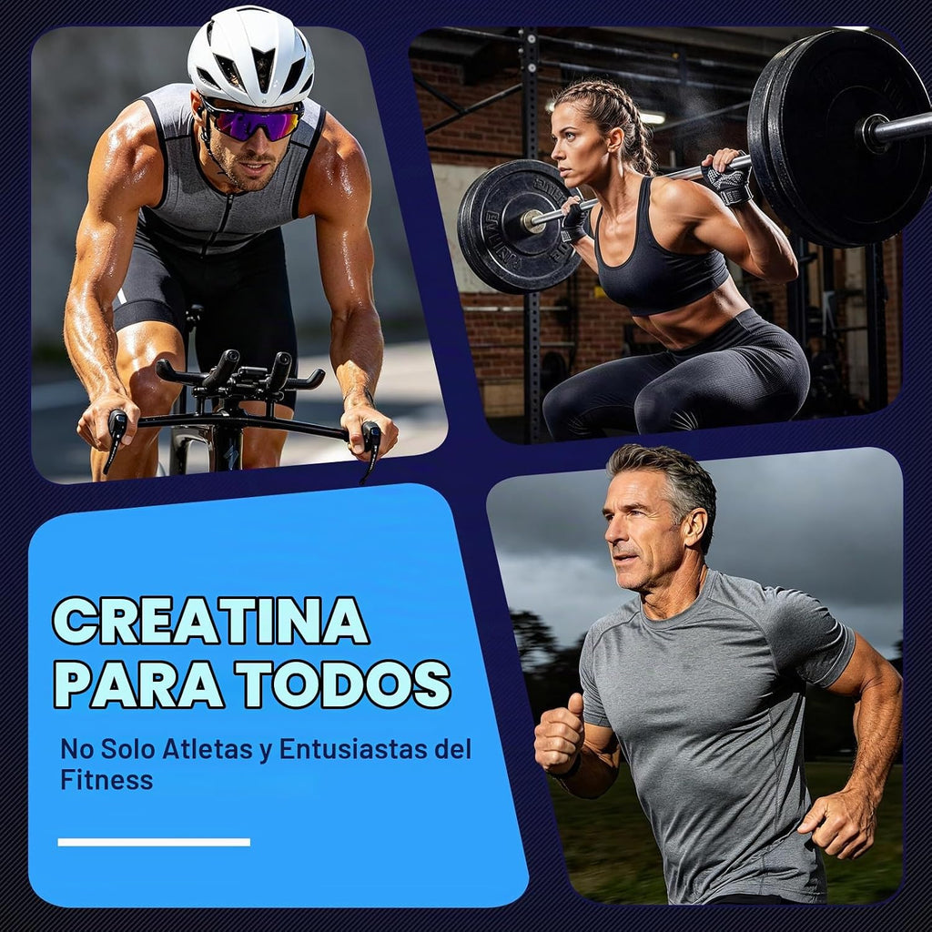 eterlower Gomitas de creatina, complejo 8 en 1 con taurina y electr...