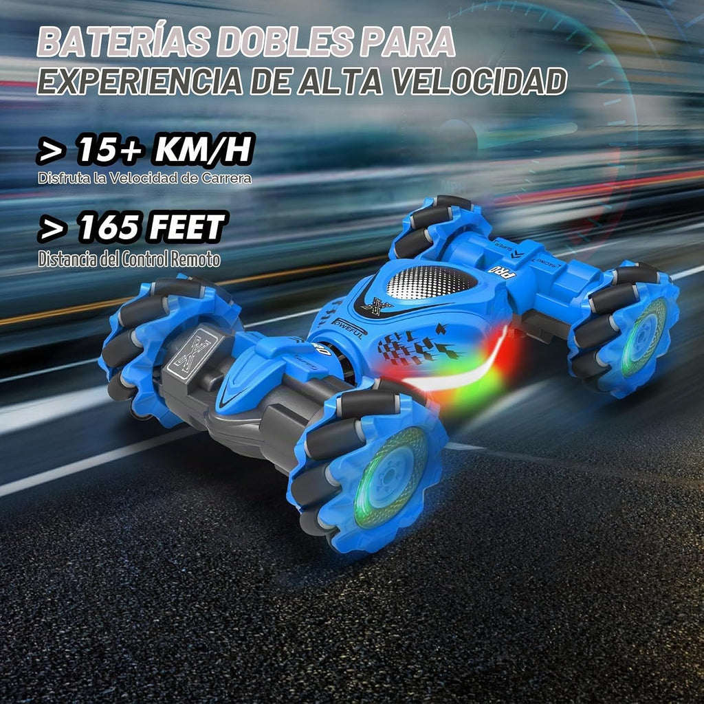 Fosgoit Auto RC con detección de gestos de acrobacias, juguetes par...