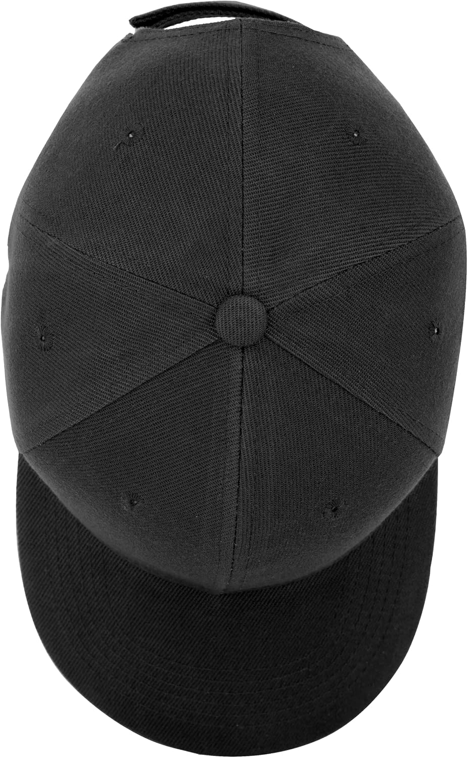 Gorras de béisbol con correa trasera ajustable, lisas, negras, 12 u...