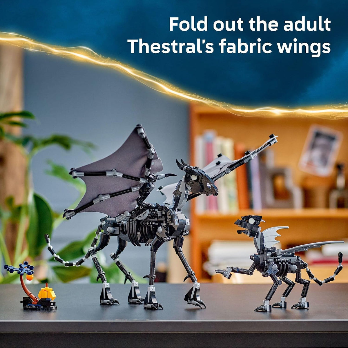 LEGO Harry Potter Thestral - Juguete de construcción familiar \u201...