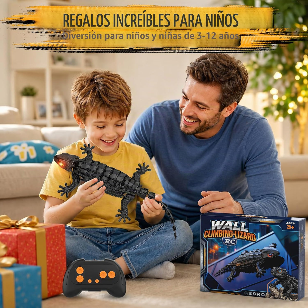 Loueouv Gecko RC trepador de paredes, robot de control remoto recar...