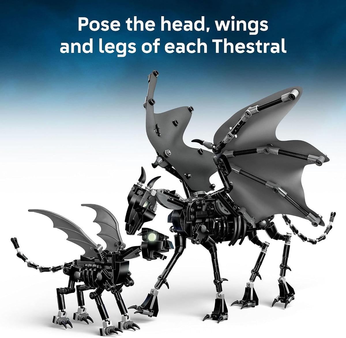 LEGO Harry Potter Thestral - Juguete de construcción familiar \u201...