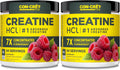 CON-CRET Creatina HCl en polvo | Apoyo de energía muscular, cogniti...