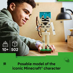 LEGO Minecraft El Esqueleto 21594 | Juguetes de construcción para n...