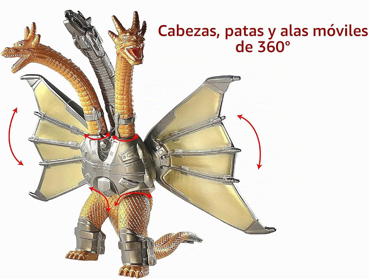 TwCare Juego de 2 figuras de acción de juguete Legendary Shin Monst...
