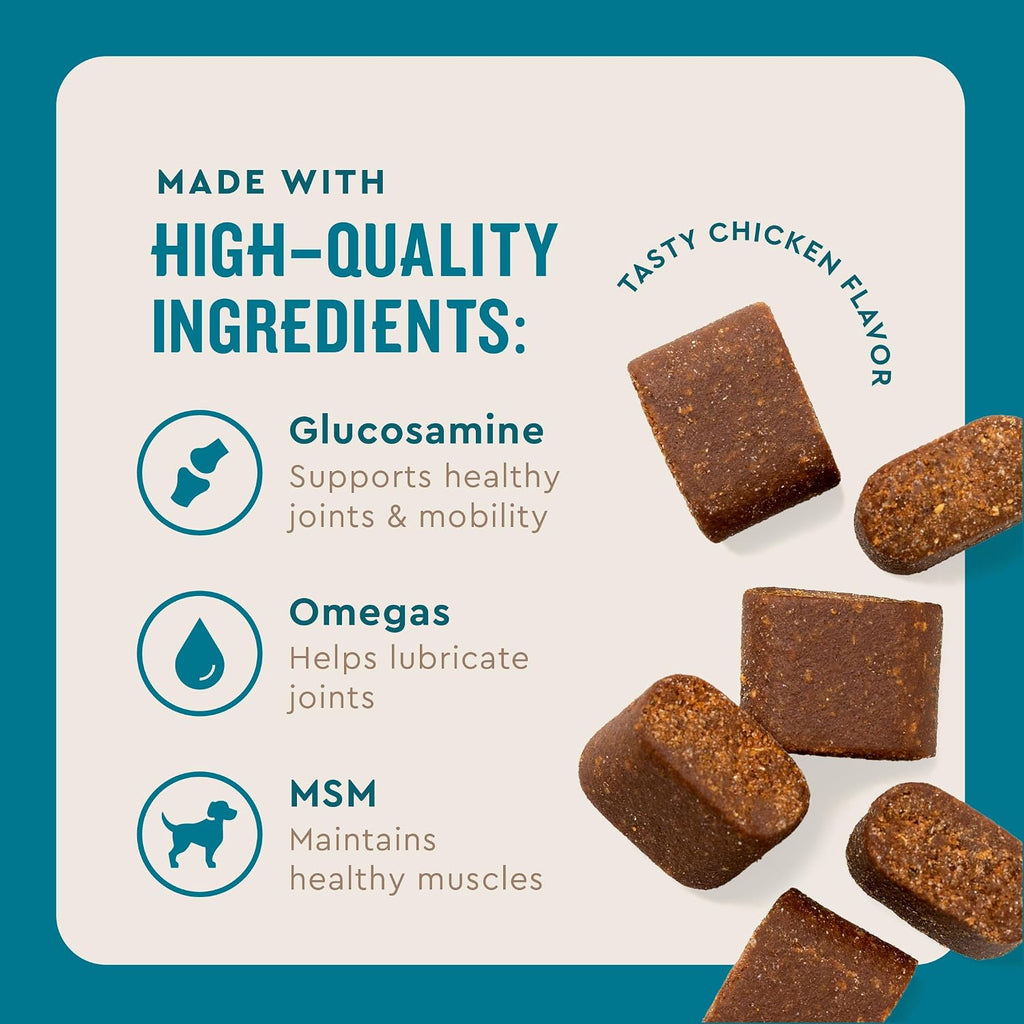 VetIQ Avanzados masticables para cadera y articulaciones para perro...