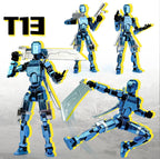 3D Impreso 13 Figura de Acción Asamblea Completo Lucky Dummy Robot...