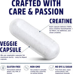 American Research Supplements Cápsulas de monohidrato de creatina 5...