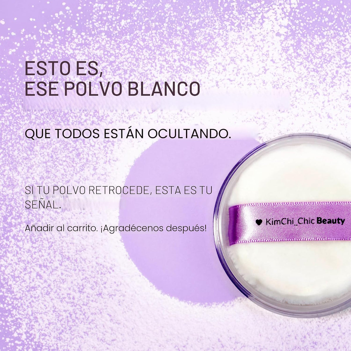 KimChiChic Beauty That White Powder Set & Bake Maquillaje en polvo...