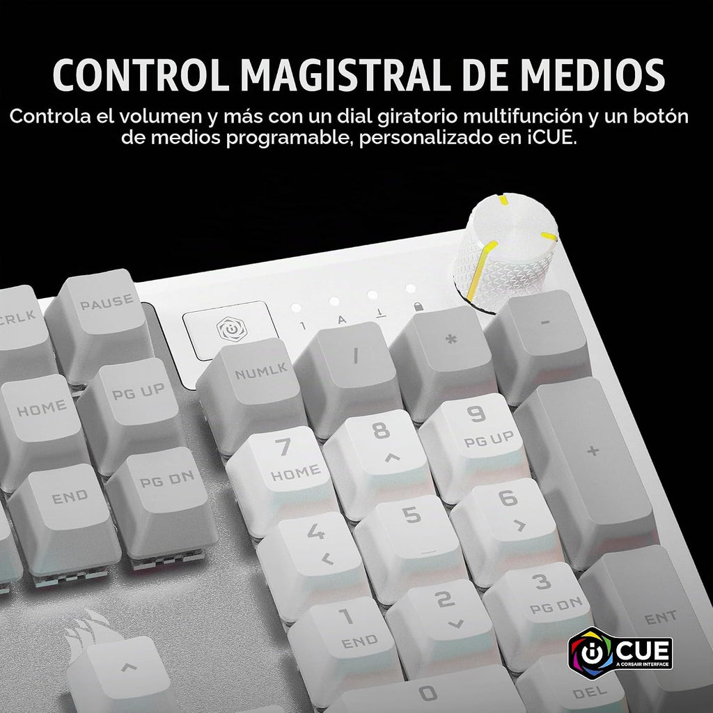 Corsair K70 CORE SE RGB Teclado mecánico con cable para juegos con...