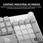 Corsair K70 CORE SE RGB Teclado mecánico con cable para juegos con...