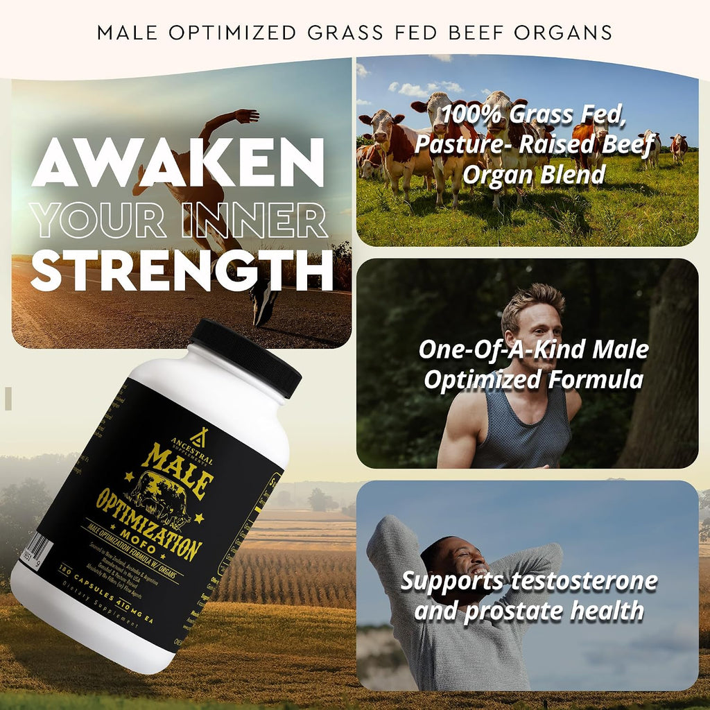 Ancestral Supplements Mofo - Suplemento de cápsula de órgano de res...