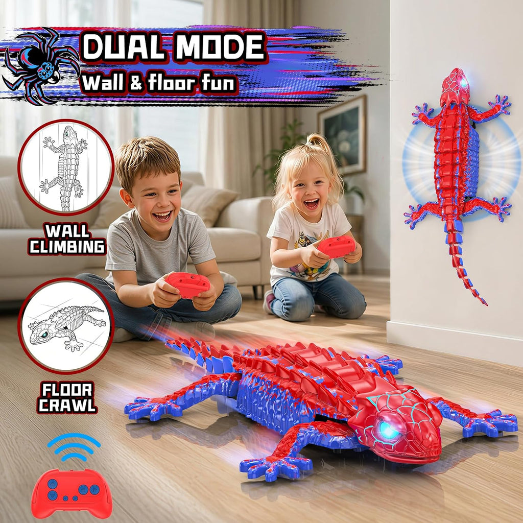 Loueouv Gecko de escalada de pared a RC, robot de control remoto re...
