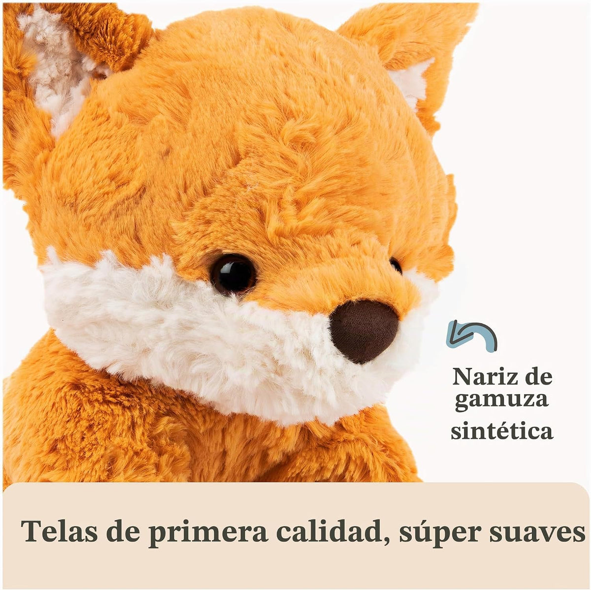 GUND Cozys Collection Fox juguete sensorial de peluche de 10 pulgad...