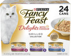 Purina Fancy Feast Delights with Cheddar - Alimento húmedo para gat...