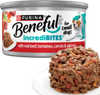 Purina Beneful IncrediBites - Alimento húmedo para perros de raza p...