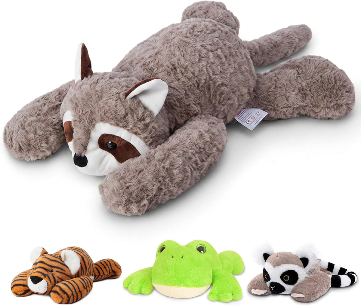 Niuniu Daddy Animales de peluche sensorial con peso de 20 pulgadas...