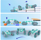 NEXBOX Juguetes de coche de control remoto 8WD para niños, camión d...