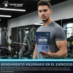 WELLNESS LABSRX Gomitas de creatina para mujeres y hombres, gomitas...