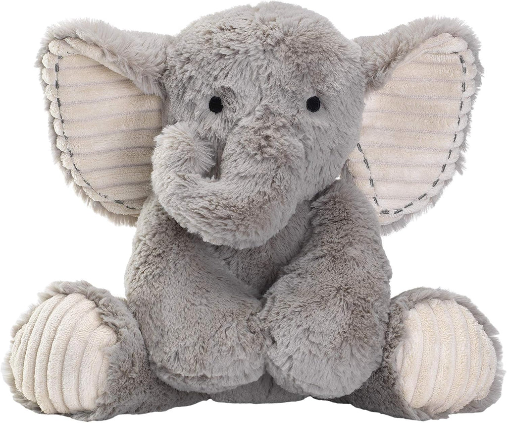 Lambs &amp; Ivy Jungle Safari Grey Plush Elephant Peluche Animal Ju...
