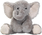 Lambs &amp; Ivy Jungle Safari Grey Plush Elephant Peluche Animal Ju...